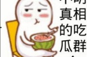吃瓜表情的意思解释
